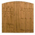 6FT x 6FT  Dome Top Closeboard Fence Panel