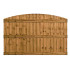 6FT x 4FT Dome Top Closeboard Fence Panel
