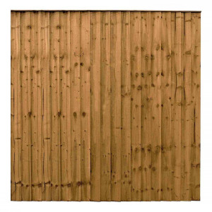 Brown Closeboard Fence Panels