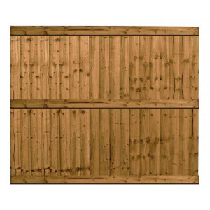 5FT Closeboard Fence Panel