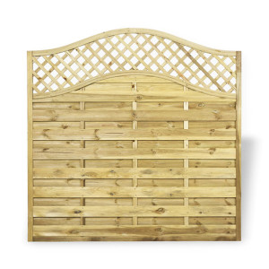 6FT x 6FT Omega Lattice Fence Panel