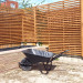 1.83M x 1.83M Slatted Trellis - Pressure Treated Brown