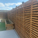 1.83M x 1.83M Slatted Trellis - Pressure Treated Brown