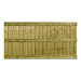 6FT x 2FT Closeboard Fence Panel - Pressure Treated Green