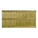 6FT x 3FT Closeboard Fence Panel - Pressure Treated Green