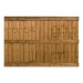 6FT x 4FT Closeboard Fence Panel - Pressure Treated Brown