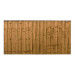 6FT x 2FT Ultra Heavy Duty Closeboard Fence Panel - Pressure Treated Brown