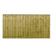 6FT x 2FT Ultra Heavy Duty Closeboard Fence Panel - Pressure Treated Green