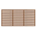 1.83M x 0.9M Slatted Trellis - Pressure Treated Brown