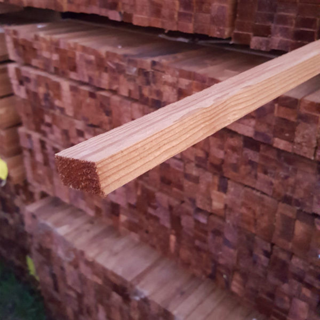 1.83m x 38x16mm Trellis Batten - Pressure Treated Brown