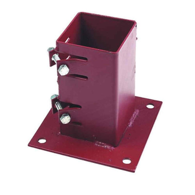 Brown Bolt Down Post Support (100MM x 100MM)