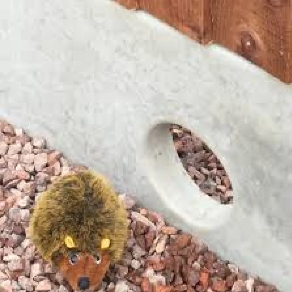 12 Inch Smooth Concrete G/Board Hedgehog Hole | East Coast Fencing